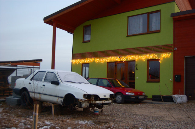 Kalėdiniai namo &quot;papuošimai&quot;
